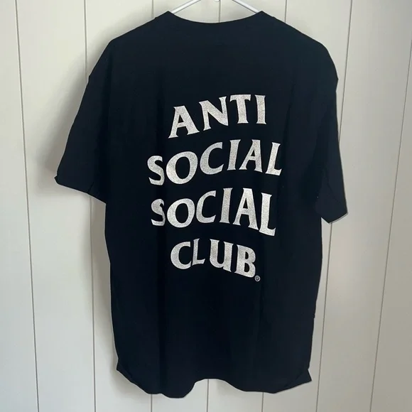 NWT Anti Social Social Club x Undefeated Paranoid Tee